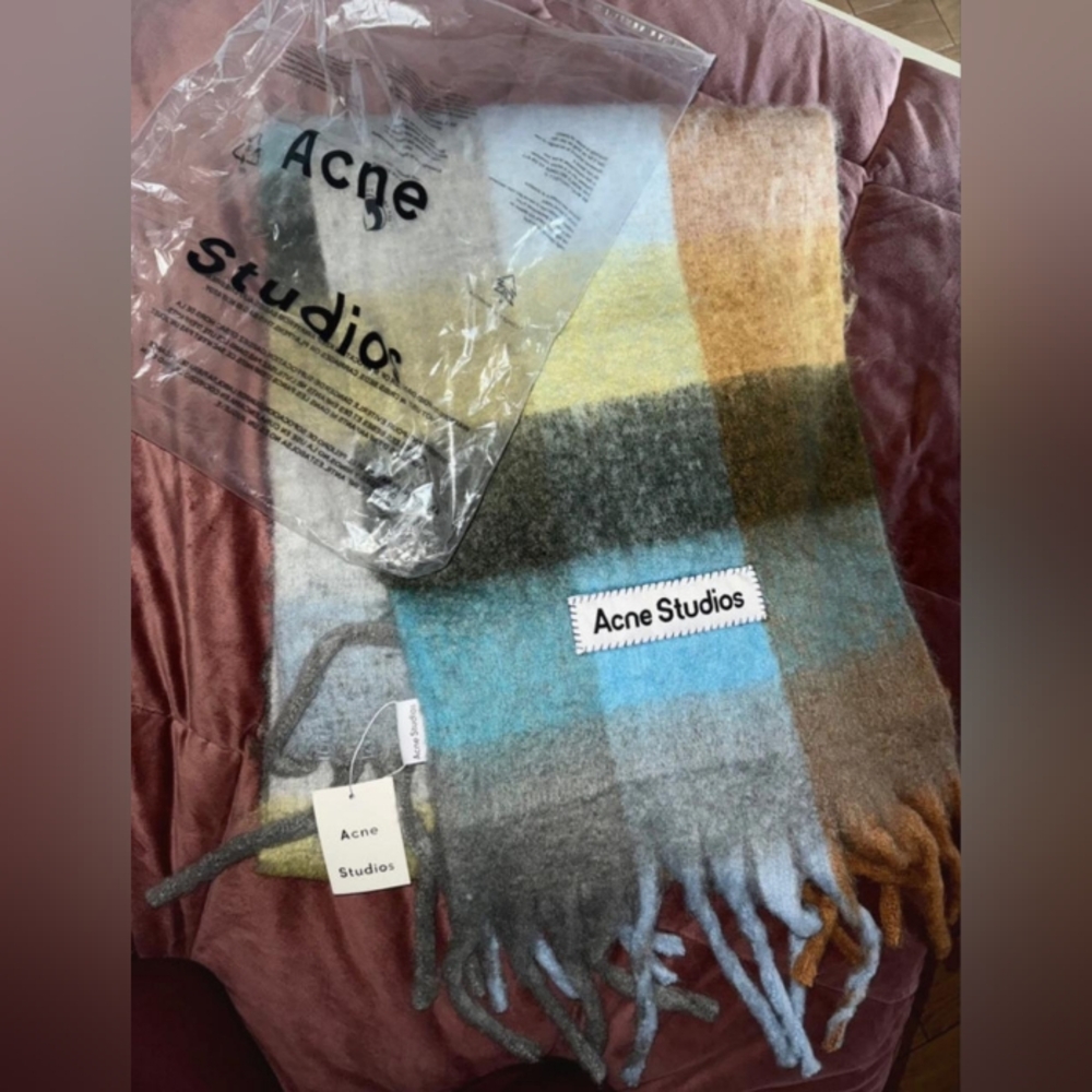 Acne Studios Colorful Plaid Design